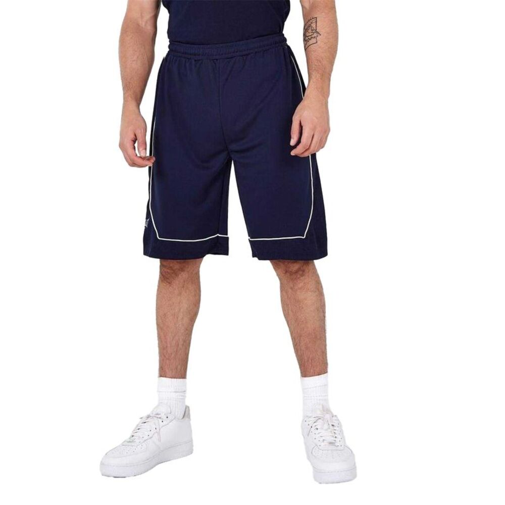 Everlast Mens Loose Basketball Shorts / Navy/White